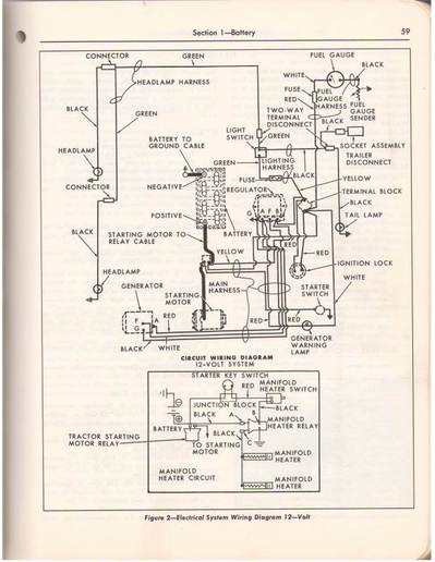 ford 861 diesel wiring diagram yesterday\u0027s tractors 7700 Ford Diesel Tractor Wiring Harness Diagram third party image