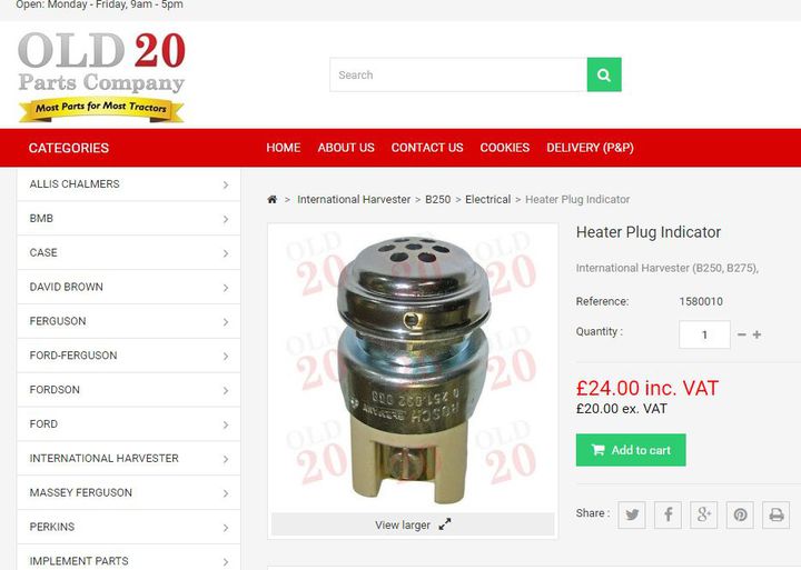 International 364 Tractor Diagram