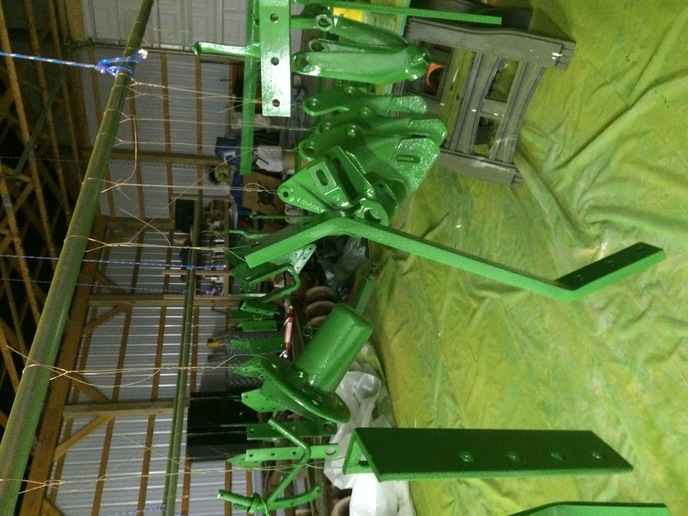 John Deere Wind Chime Implement Alley Forum Yesterday S Tractors Large Green Wind Chime Hanging In The Barn Curing I Can T Wait New Cutting Steels Box From Shoups Next Week Is Going To Be Fun Putting This