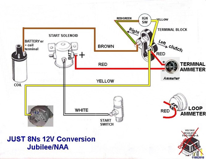 With Diagram For Ford 9n 12v Wiring - Wiring Diagram Schemas