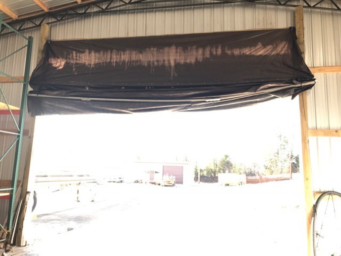 Help Me Build A Roll Up Tarp Door Yesterday S Tractors
