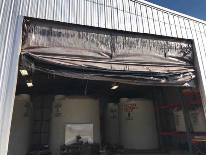 Help Me Build A Roll Up Tarp Door Yesterday S Tractors