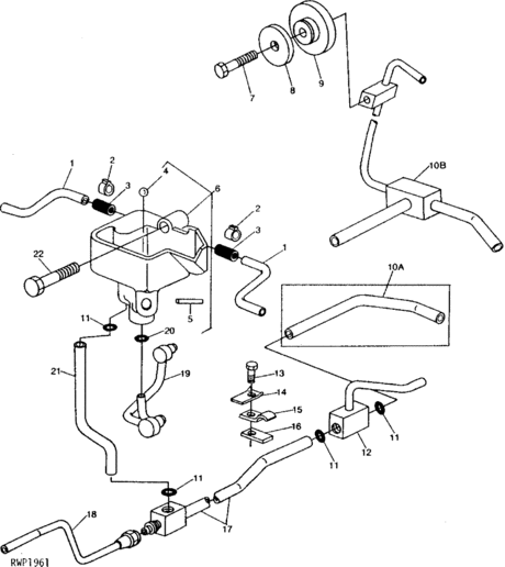 John Deere 2940 Hydraulic Troubles - John Deere 2840 transmission diagram 