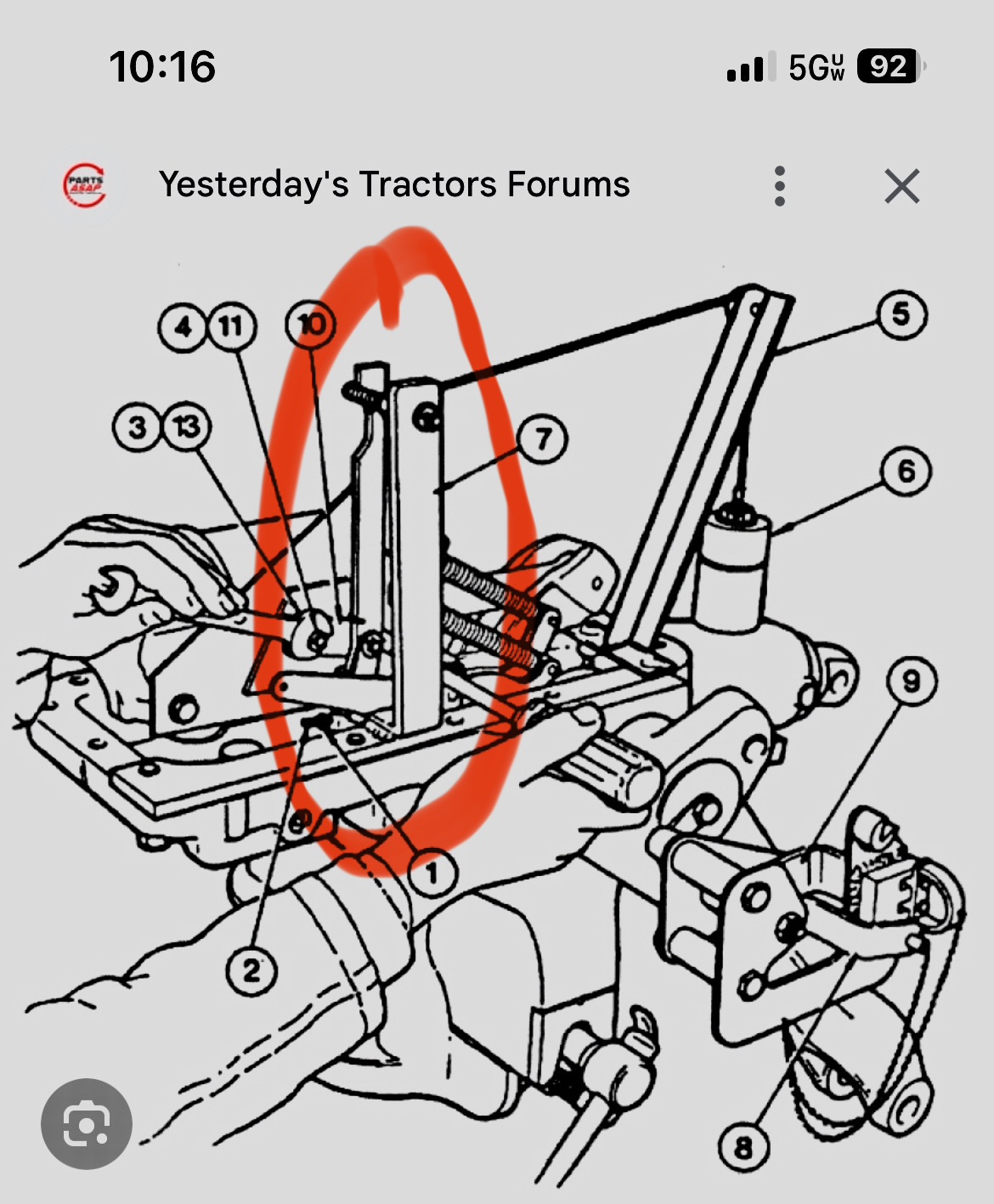 240 draft and position control setup. | Yesterday's Tractors Forums