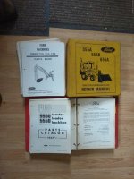 FORD Industrial Tractor, Backhoe, Loader Manuals
