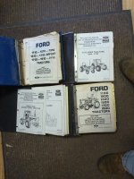 FORD and Fordson Farm Tractor Parts Manuals