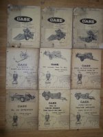 J I Case Farm Equipment Parts Manuals