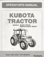 Kubota Manuals and Sales Brochures