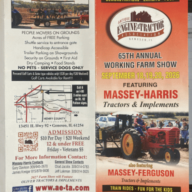 65TH ANNUAL WORKING FARM SHOW