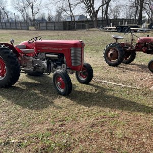 1959 Massey Ferguson 50 and 1952 Farmall Cub