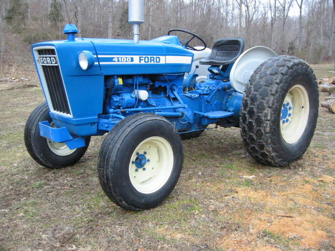 Ford 4400 industrial tractor #4