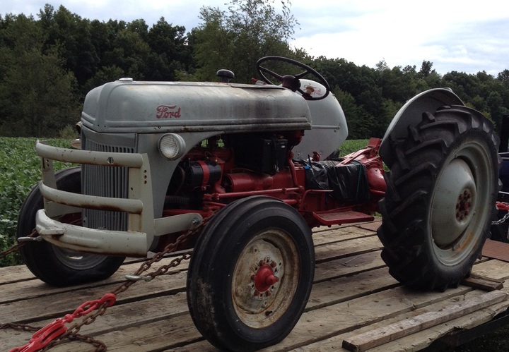 Ford tractor grill guard #4